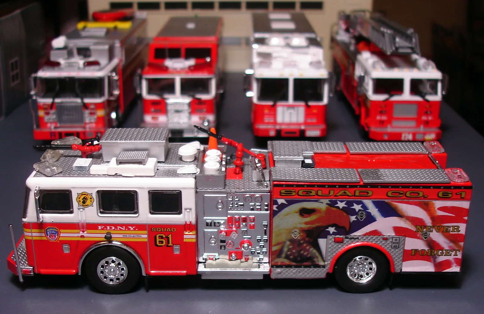 45711 diecast firetruck scale