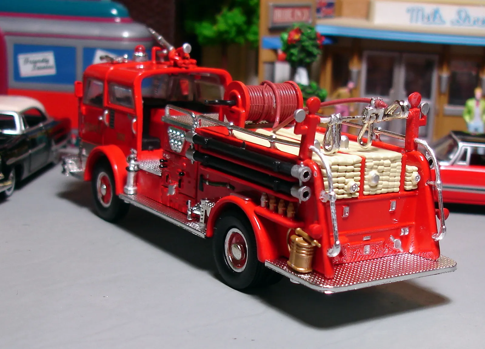 45711 plastic components firetruck