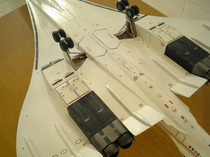 45757 concorde diecast 1 72 detail