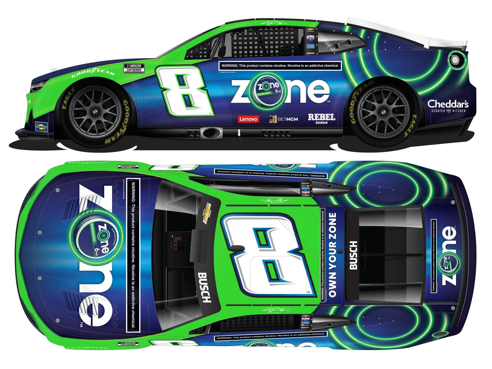 45779 kyle busch diecast overview