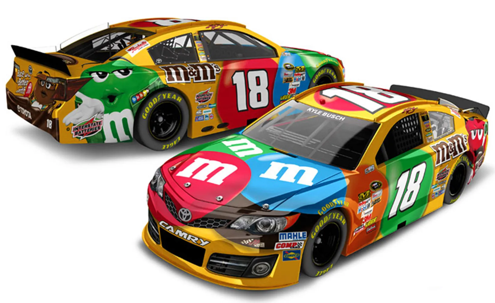 45779 kyle busch nos diecast