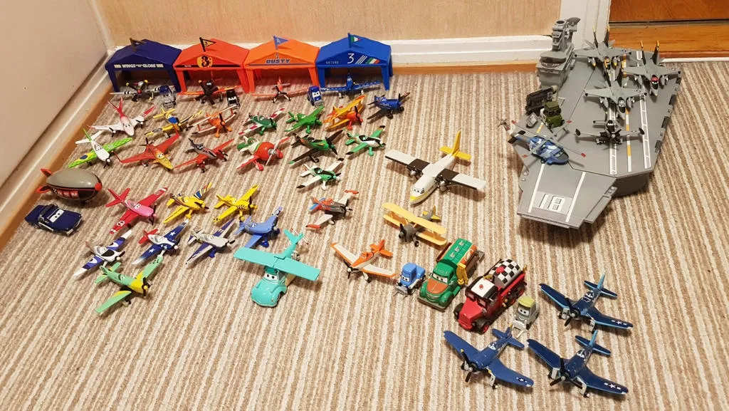 45780 planes diecast bravo