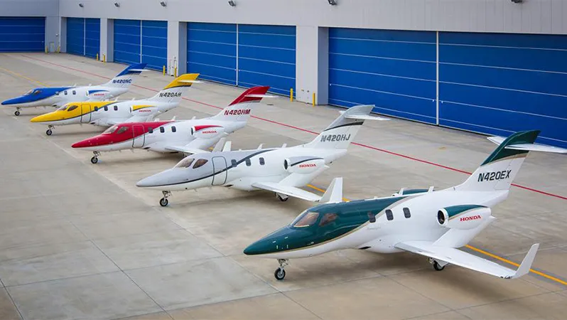 45800 hondajet_diecast_model4