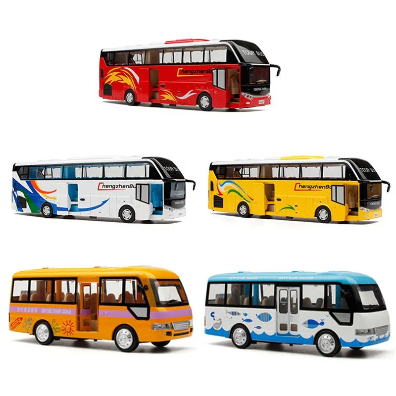 45810 school bus toy diecast material