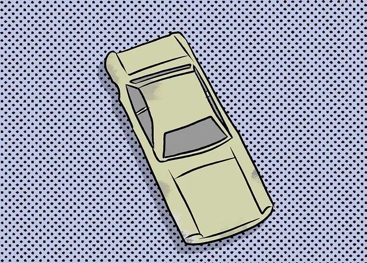 45837 sanding diecast car