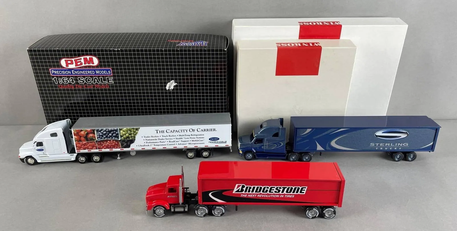 45844 diecast tractor trailer scale detailing