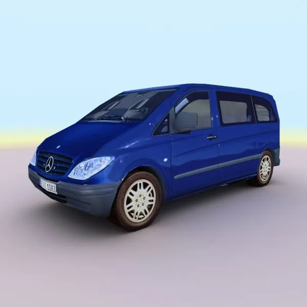 45845 mercedes vito diecast model collection