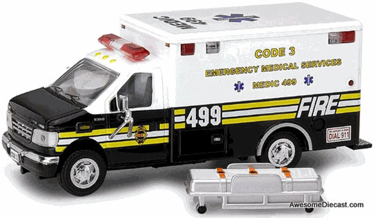 45856 diecast ambulance display