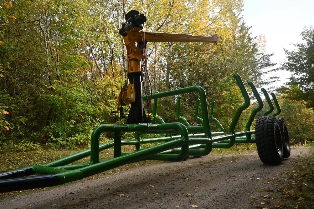 45885 diecast log trailer scale