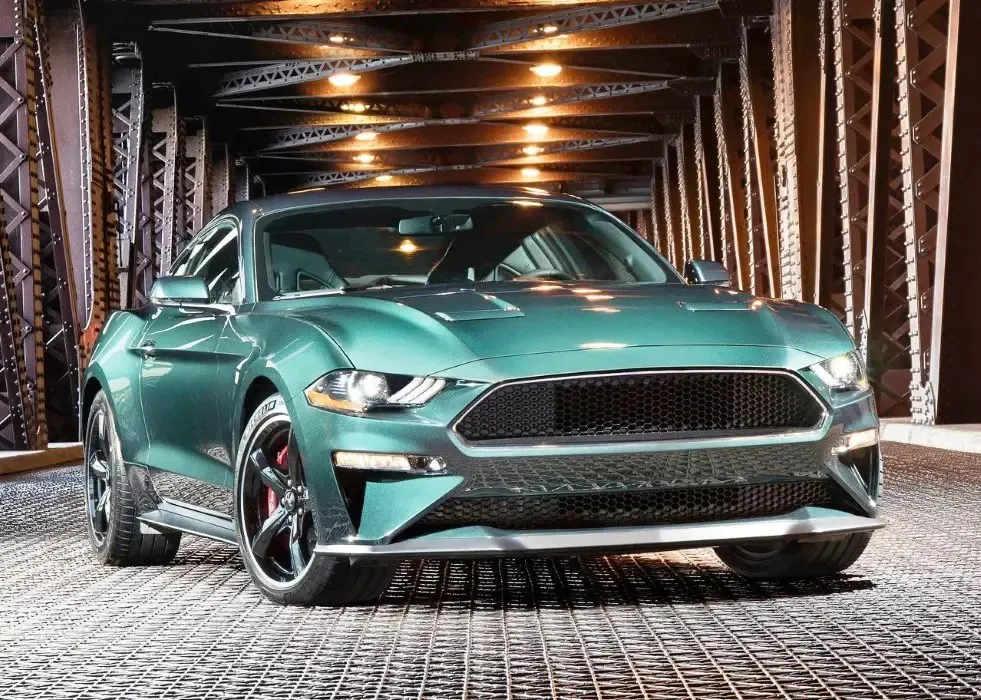 45886 mustang bullitt diecast interior