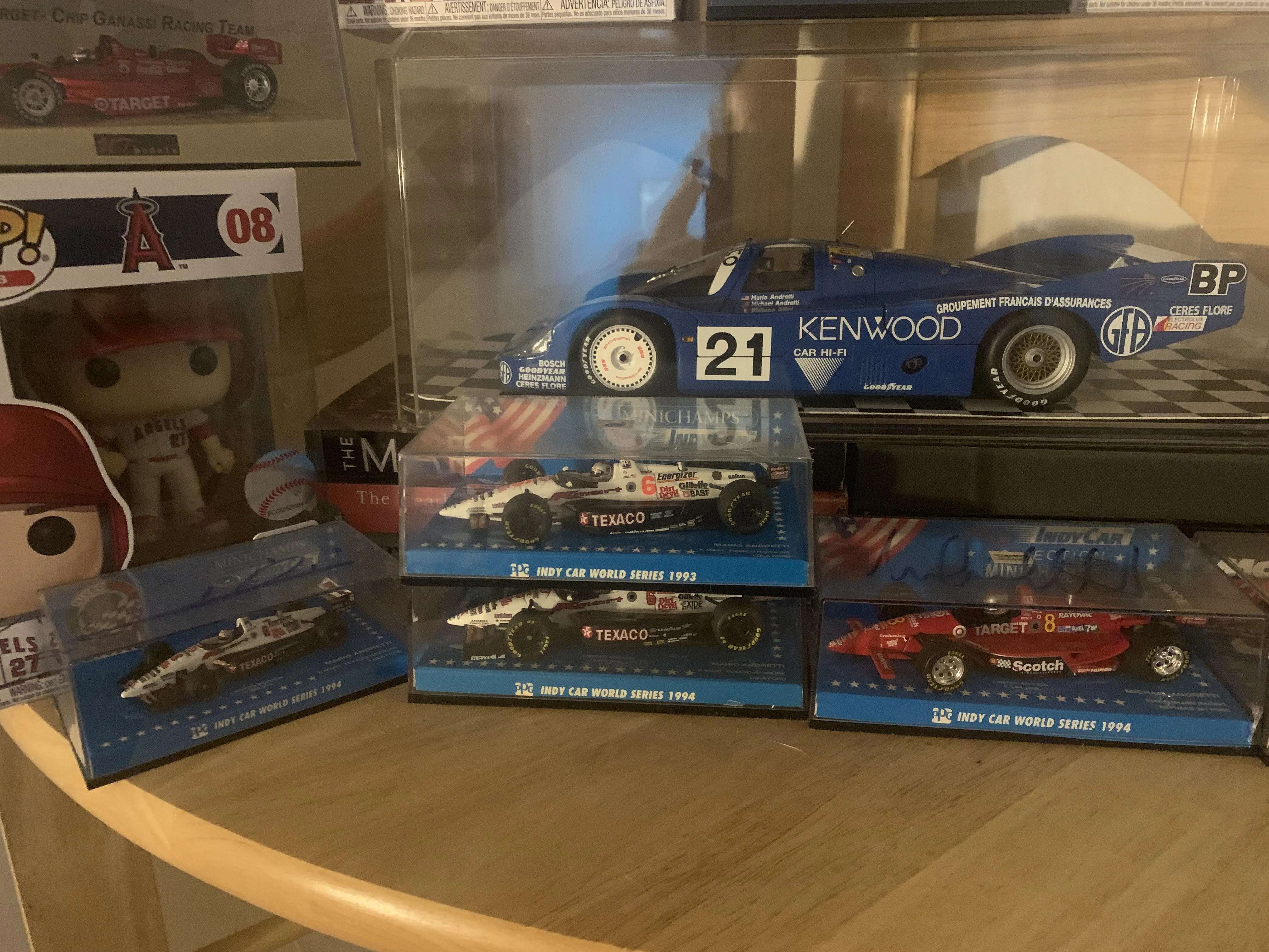 45887 indycar 2016 diecast display