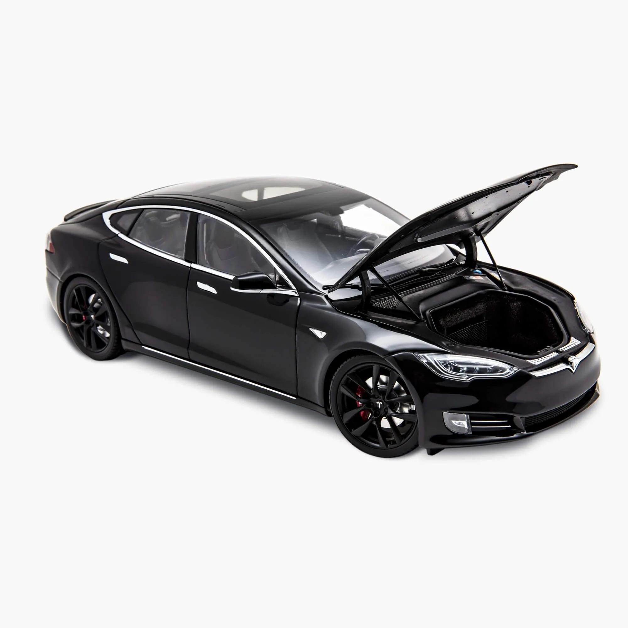 45918 tesla model s p100d red diecast collection