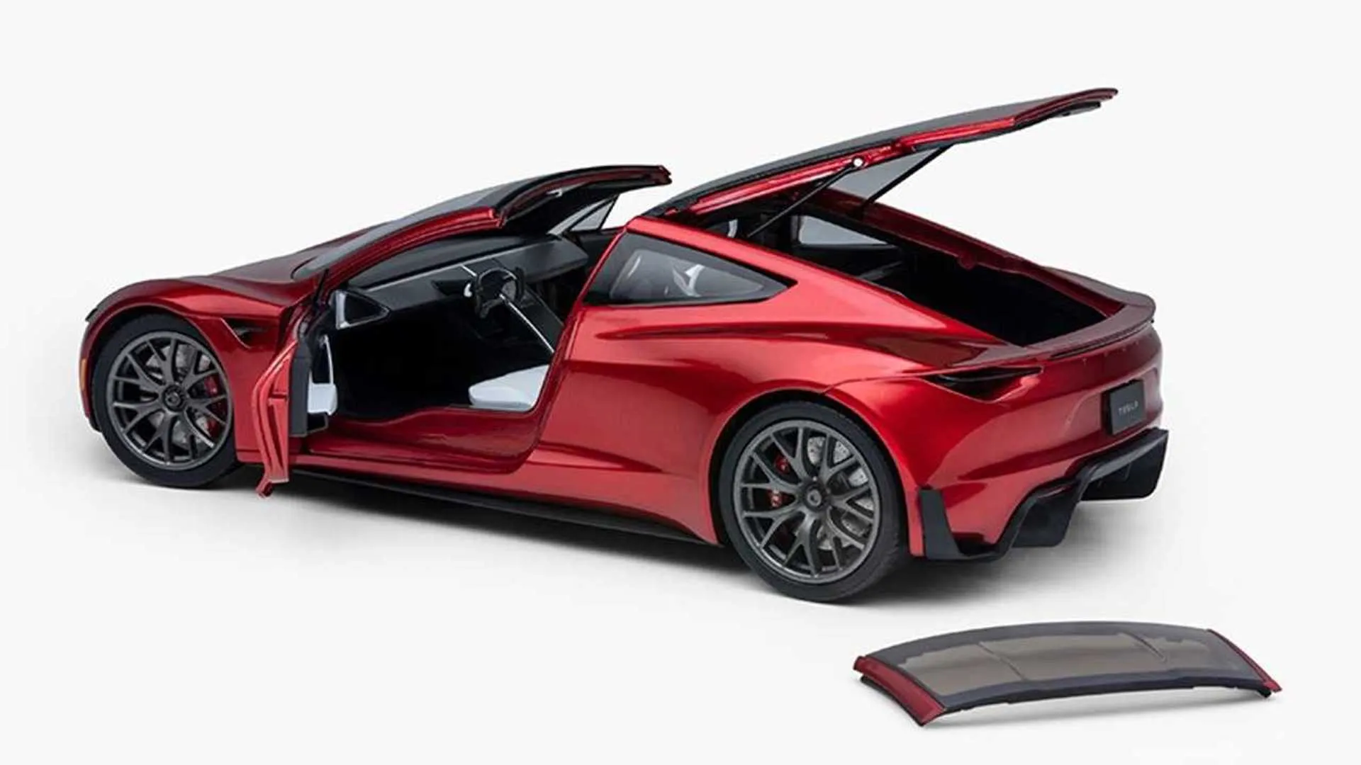 45927 tesla roadster diecast