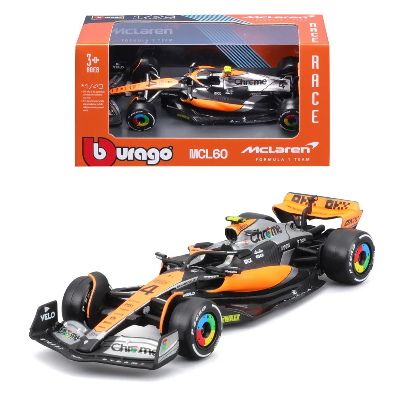 45938 large scale diecast car models display