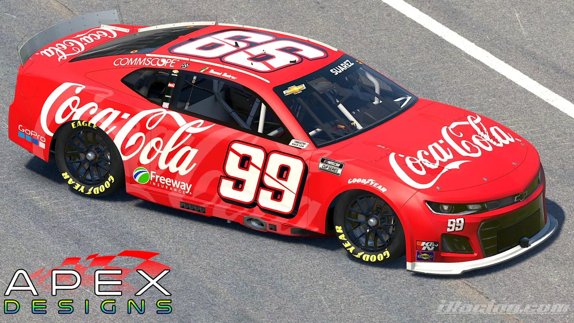 45939 daniel suarez coca cola diecast cars 4