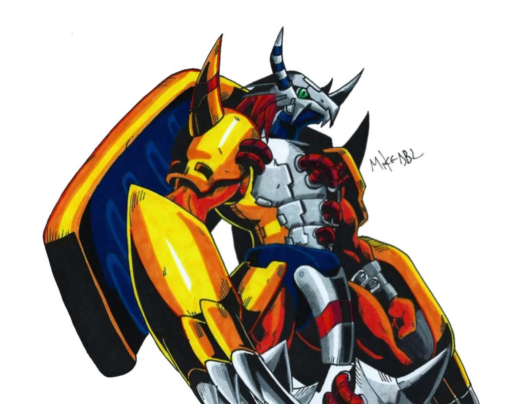 45952 diecast wargreymon material