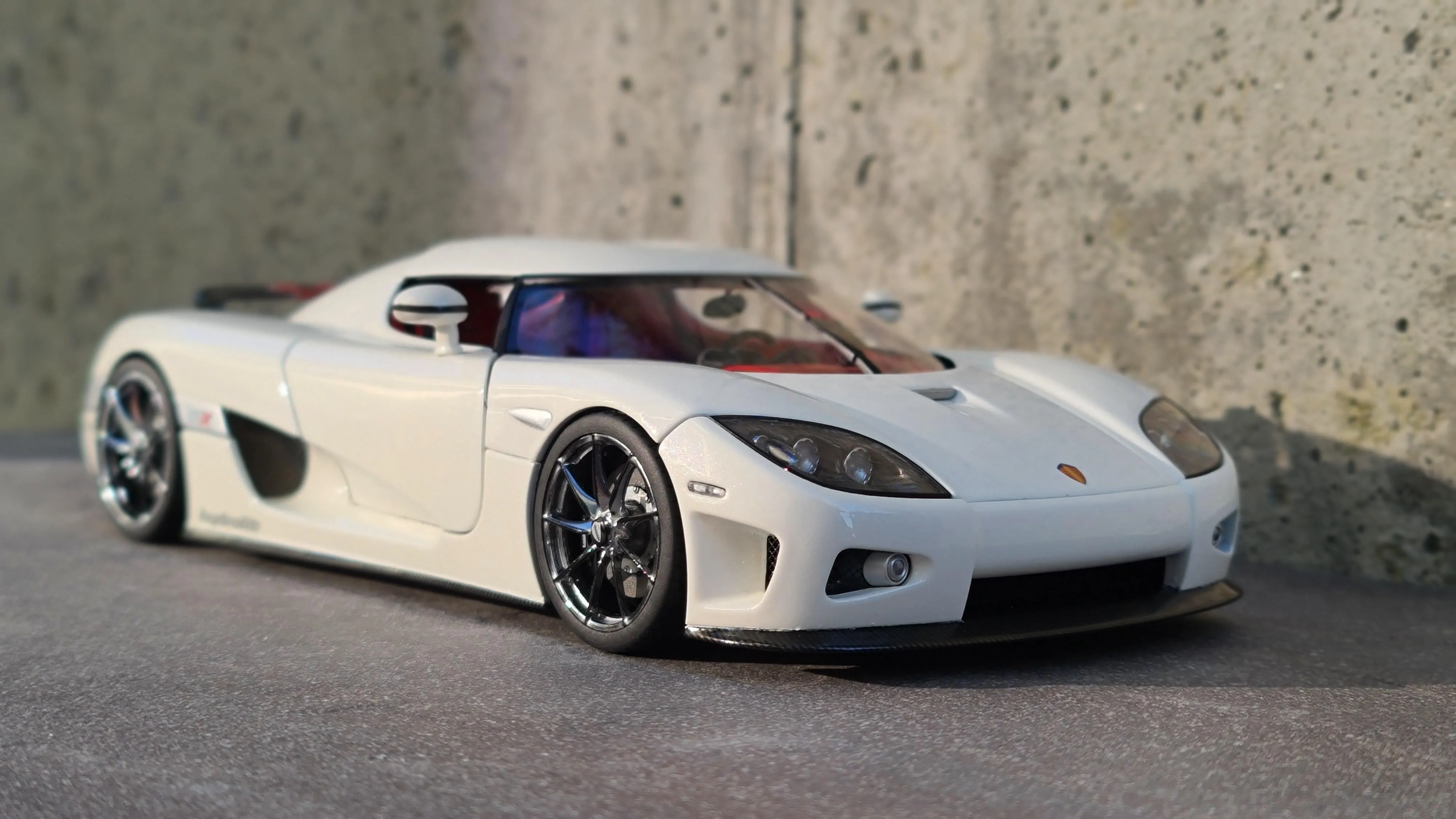 45957 koenigsegg ccx diecast detailing