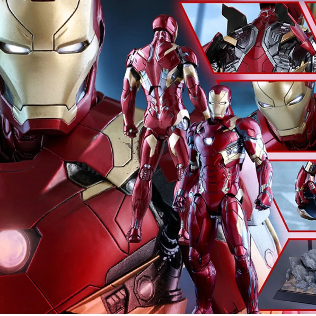 45965 hot toys iron man mark 6 interchangeable
