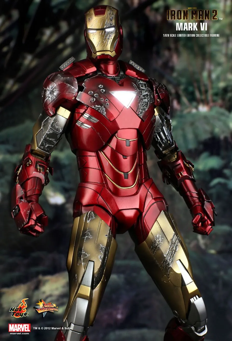 45965 hot toys iron man mark 6 pose1