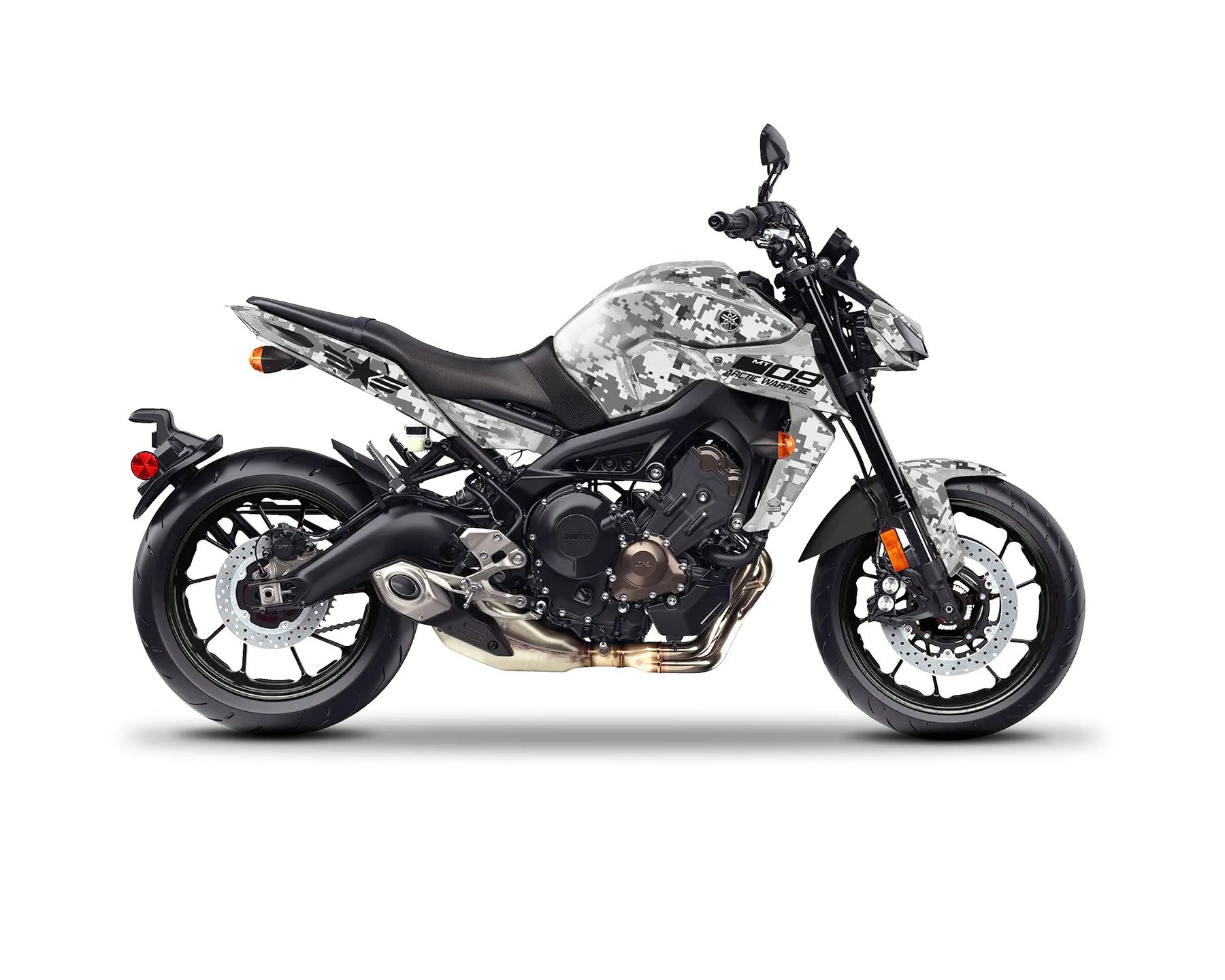 45974 diecast yamaha mt09 display