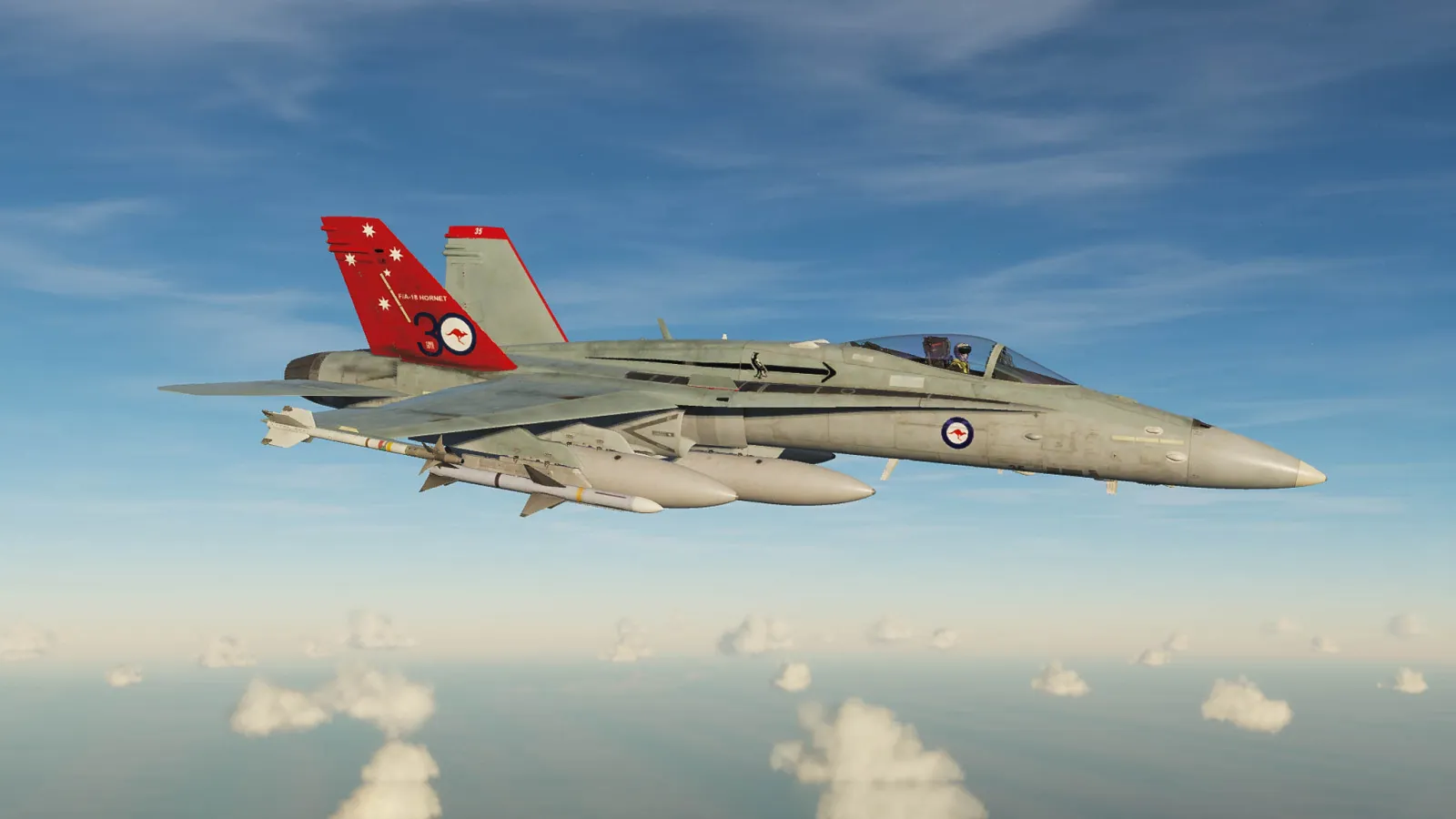 45975 raaf diecast model f18