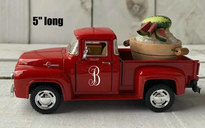 45999 little red truck display